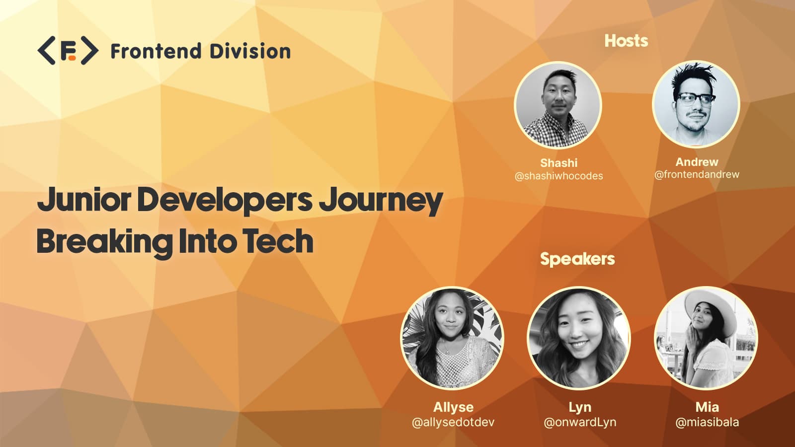A Fireside Chat with Junior Developers Trying to Break into Tech